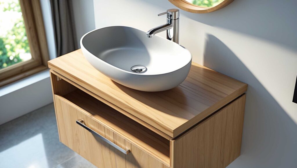 Standard Bathroom Height of sink
